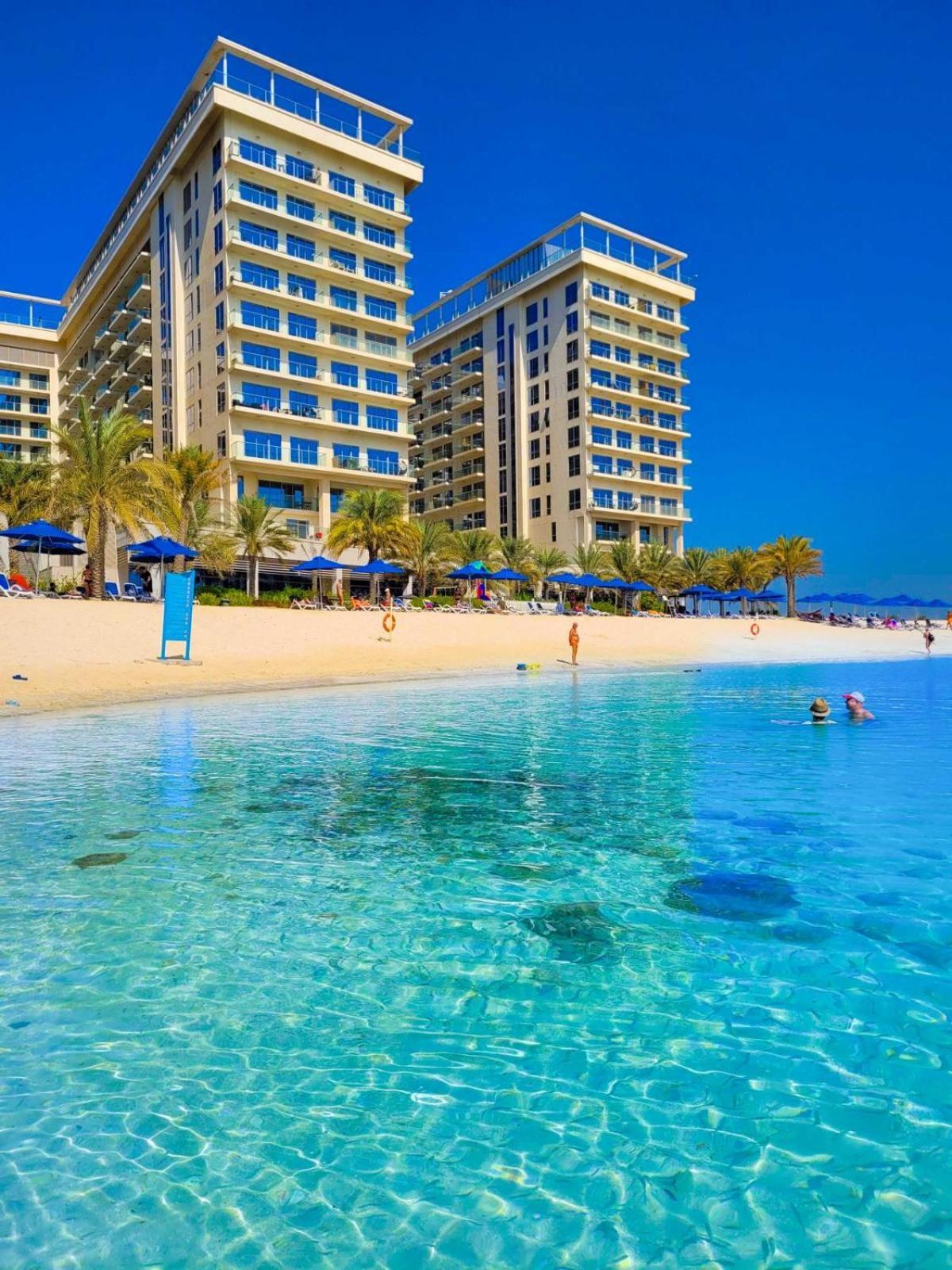 Marjan Island Beautiful Apartment Sea Side View Beach Luxury Rooms Ras Al Khaimah Uae Экстерьер фото
