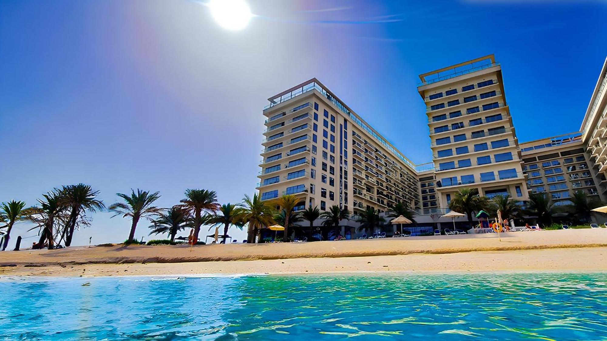 Marjan Island Beautiful Apartment Sea Side View Beach Luxury Rooms Ras Al Khaimah Uae Экстерьер фото