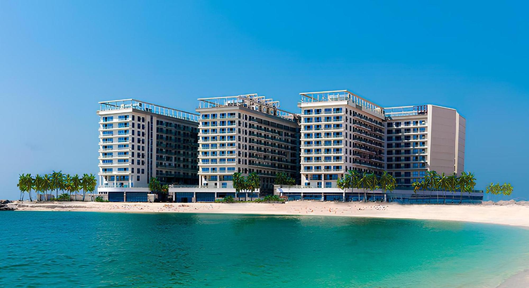Marjan Island Beautiful Apartment Sea Side View Beach Luxury Rooms Ras Al Khaimah Uae Экстерьер фото