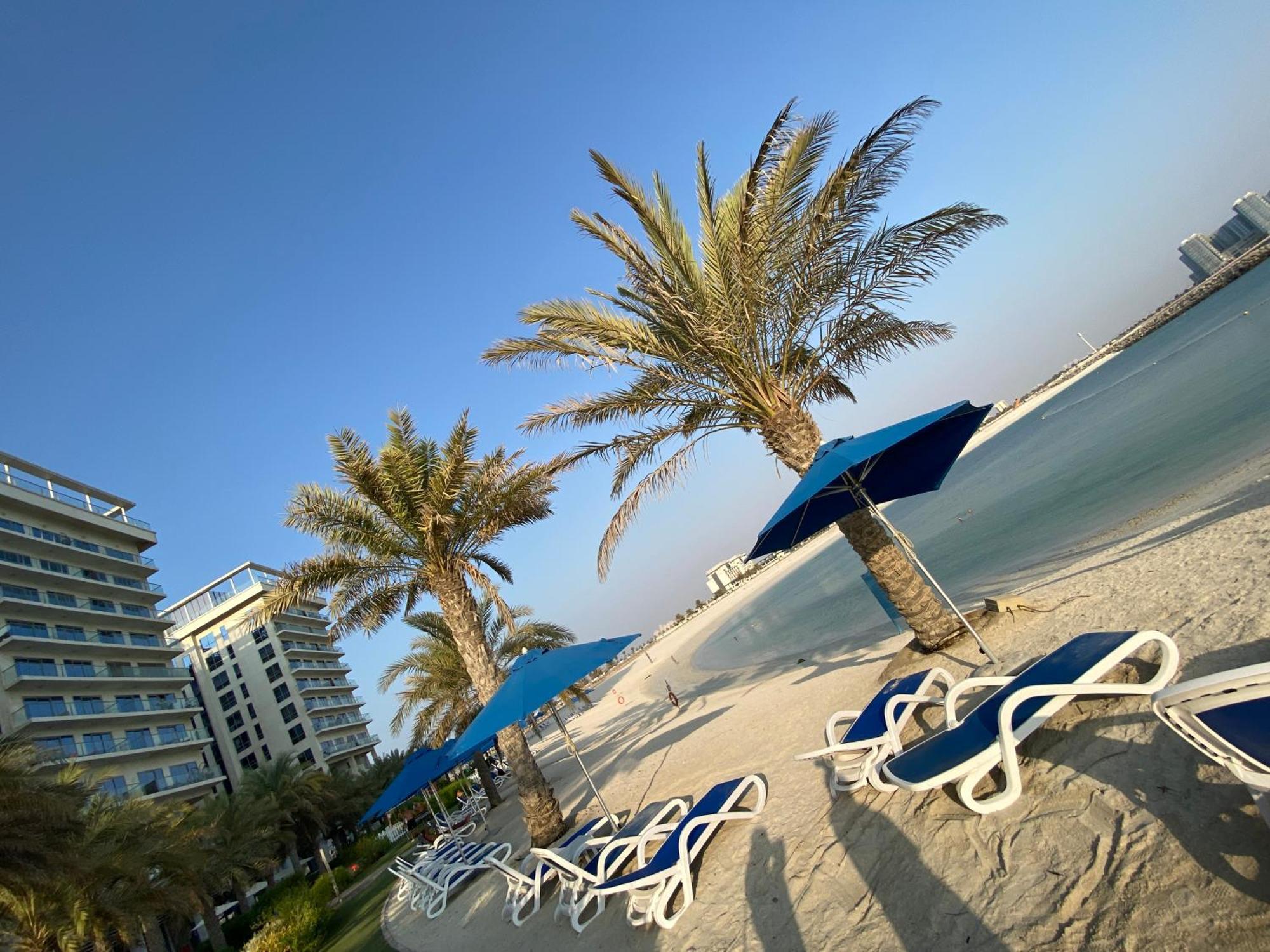 Marjan Island Beautiful Apartment Sea Side View Beach Luxury Rooms Ras Al Khaimah Uae Экстерьер фото